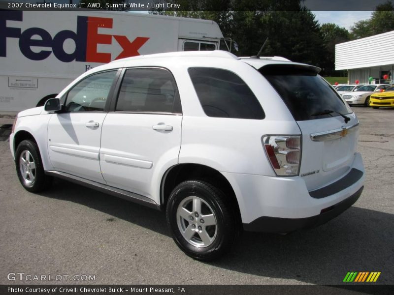 Summit White / Light Gray 2007 Chevrolet Equinox LT AWD