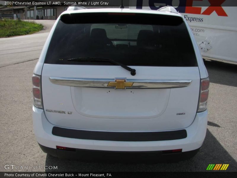 Summit White / Light Gray 2007 Chevrolet Equinox LT AWD