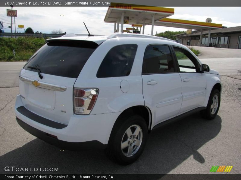 Summit White / Light Gray 2007 Chevrolet Equinox LT AWD
