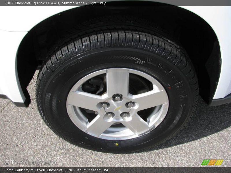 Summit White / Light Gray 2007 Chevrolet Equinox LT AWD