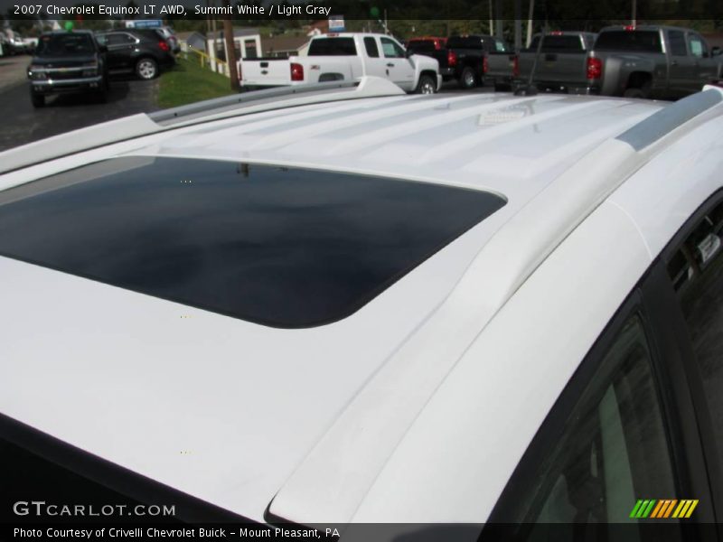 Summit White / Light Gray 2007 Chevrolet Equinox LT AWD