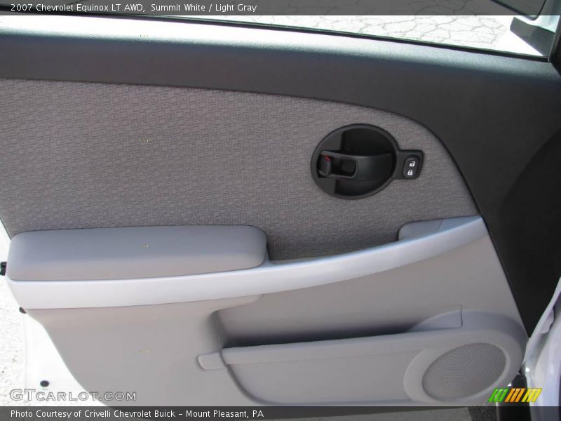 Summit White / Light Gray 2007 Chevrolet Equinox LT AWD