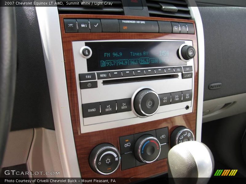 Summit White / Light Gray 2007 Chevrolet Equinox LT AWD