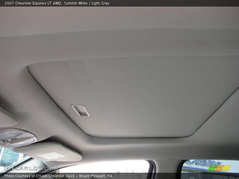 Summit White / Light Gray 2007 Chevrolet Equinox LT AWD