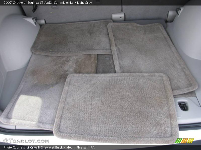 Summit White / Light Gray 2007 Chevrolet Equinox LT AWD