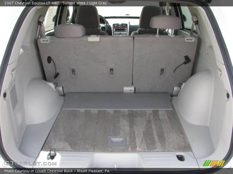 Summit White / Light Gray 2007 Chevrolet Equinox LT AWD
