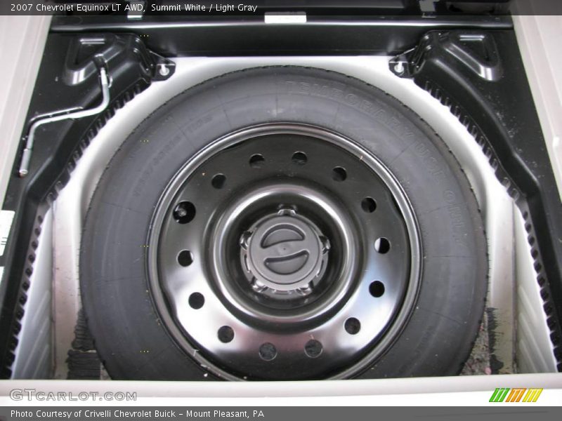 Summit White / Light Gray 2007 Chevrolet Equinox LT AWD