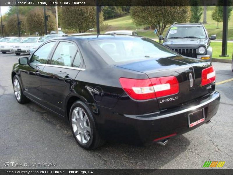 Black / Dark Charcoal 2008 Lincoln MKZ Sedan