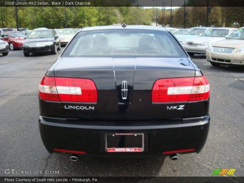 Black / Dark Charcoal 2008 Lincoln MKZ Sedan