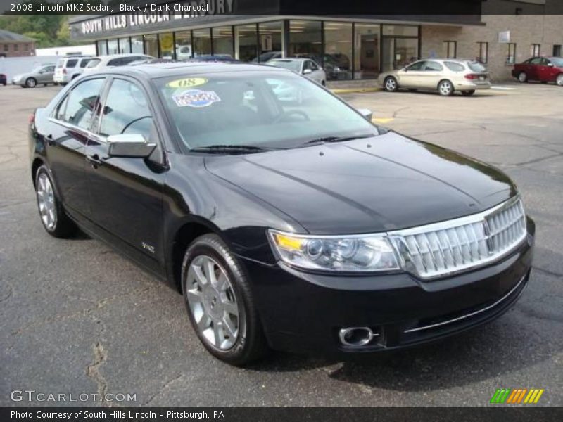 Black / Dark Charcoal 2008 Lincoln MKZ Sedan