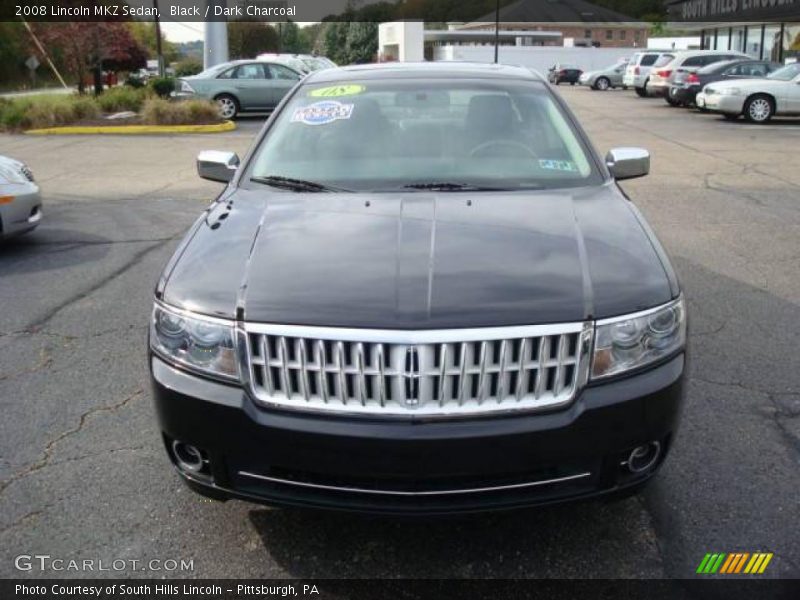 Black / Dark Charcoal 2008 Lincoln MKZ Sedan