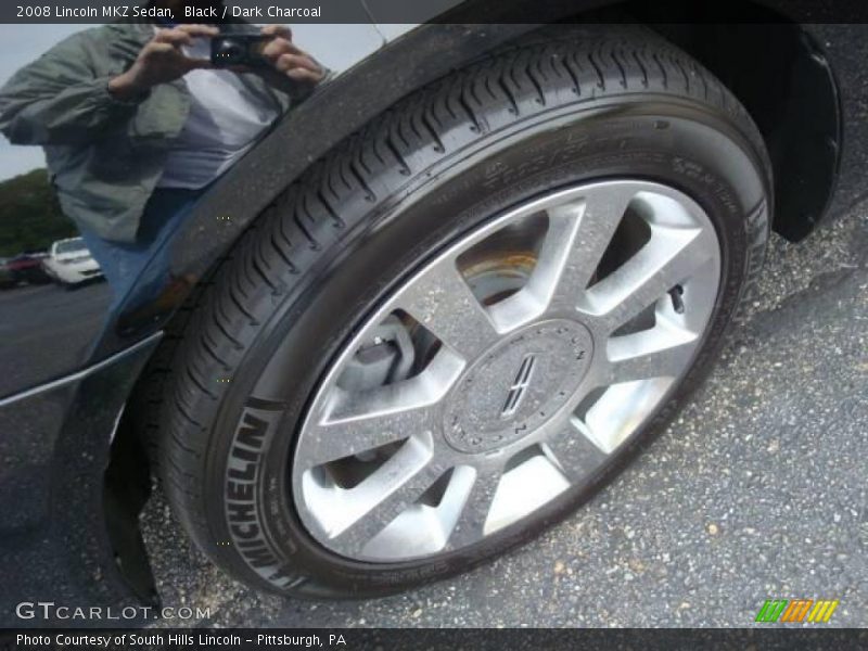 Black / Dark Charcoal 2008 Lincoln MKZ Sedan