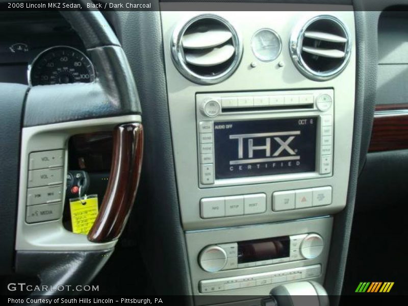 Black / Dark Charcoal 2008 Lincoln MKZ Sedan