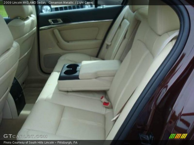 Cinnamon Metallic / Light Camel 2009 Lincoln MKS AWD Sedan