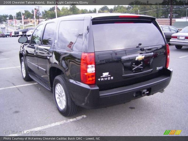 Black / Light Cashmere/Ebony 2008 Chevrolet Tahoe Hybrid