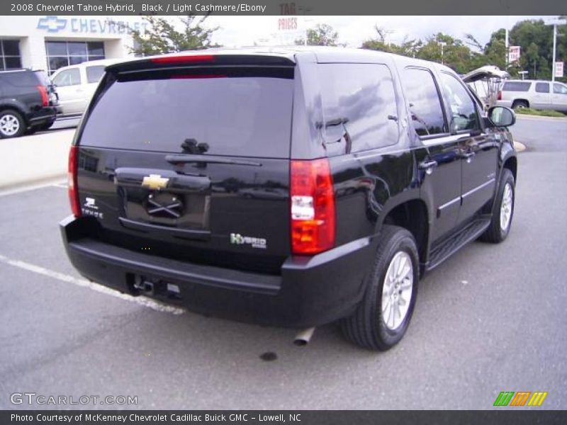 Black / Light Cashmere/Ebony 2008 Chevrolet Tahoe Hybrid
