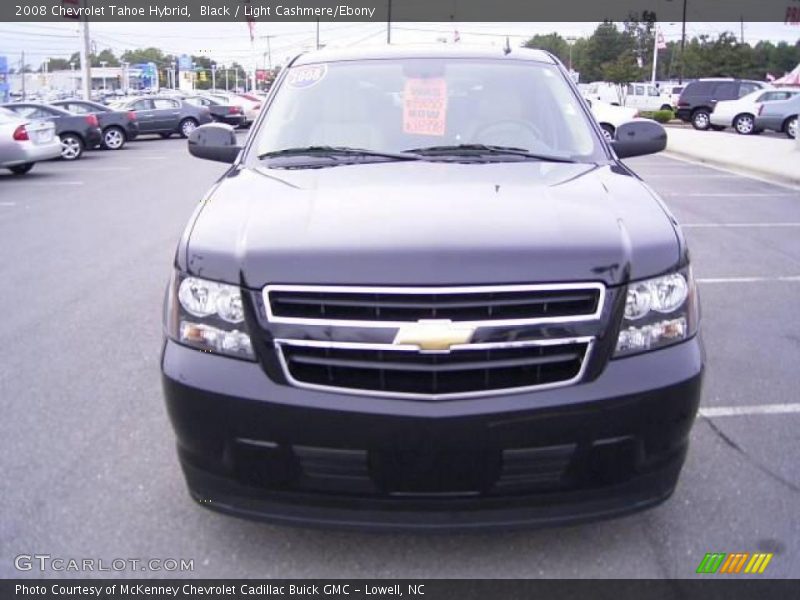 Black / Light Cashmere/Ebony 2008 Chevrolet Tahoe Hybrid