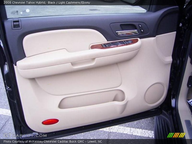 Black / Light Cashmere/Ebony 2008 Chevrolet Tahoe Hybrid