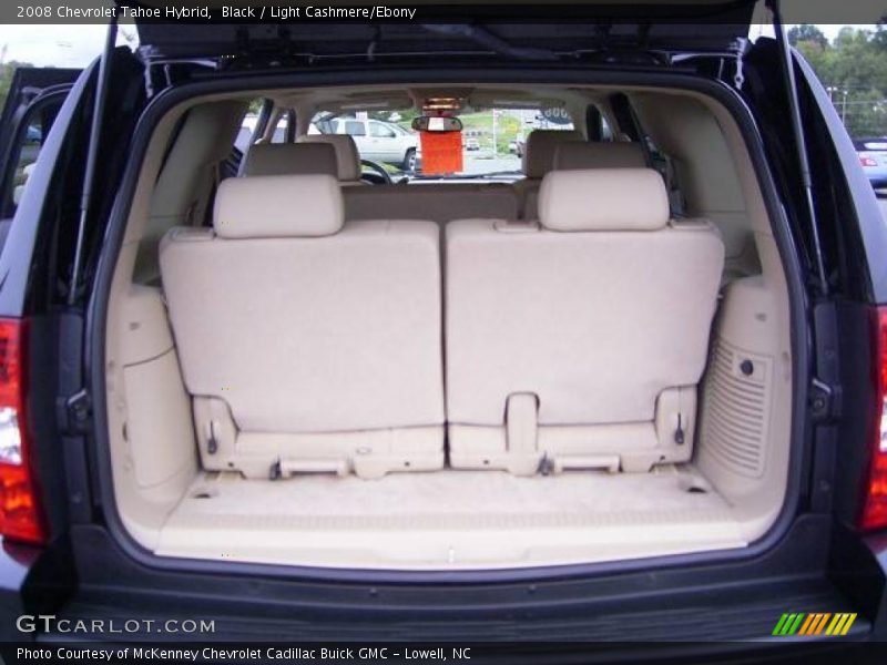 Black / Light Cashmere/Ebony 2008 Chevrolet Tahoe Hybrid