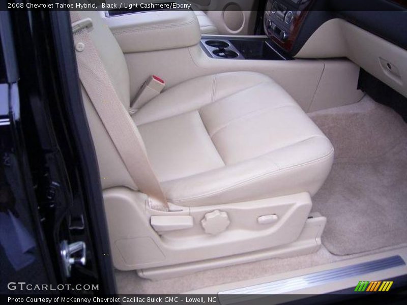 Black / Light Cashmere/Ebony 2008 Chevrolet Tahoe Hybrid