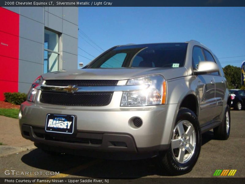 Silverstone Metallic / Light Gray 2008 Chevrolet Equinox LT