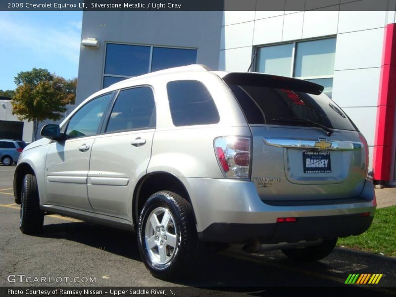 Silverstone Metallic / Light Gray 2008 Chevrolet Equinox LT