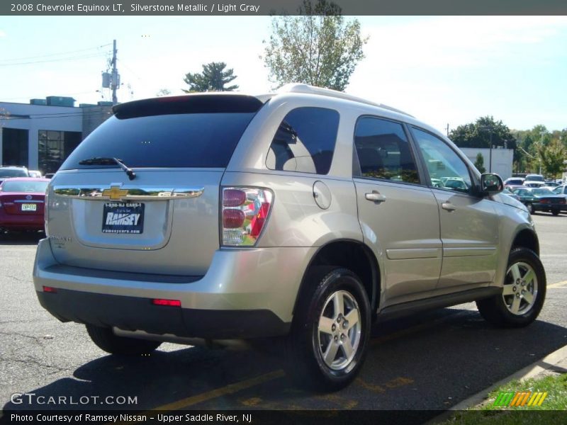 Silverstone Metallic / Light Gray 2008 Chevrolet Equinox LT