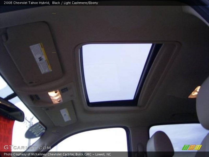 Black / Light Cashmere/Ebony 2008 Chevrolet Tahoe Hybrid