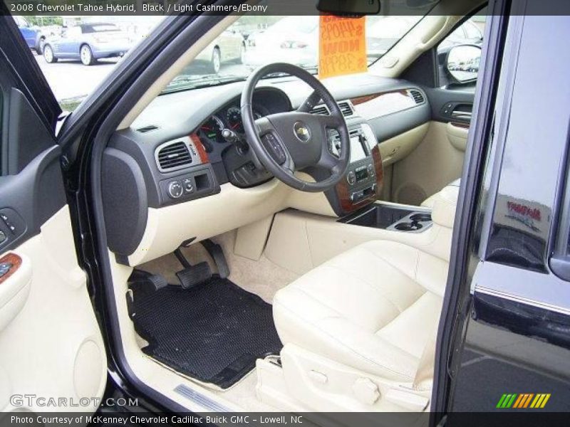 Black / Light Cashmere/Ebony 2008 Chevrolet Tahoe Hybrid