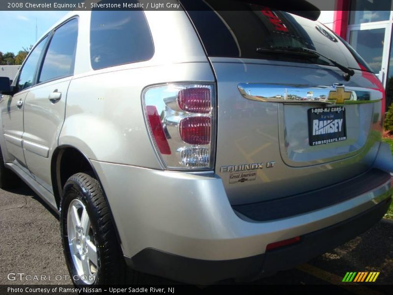 Silverstone Metallic / Light Gray 2008 Chevrolet Equinox LT