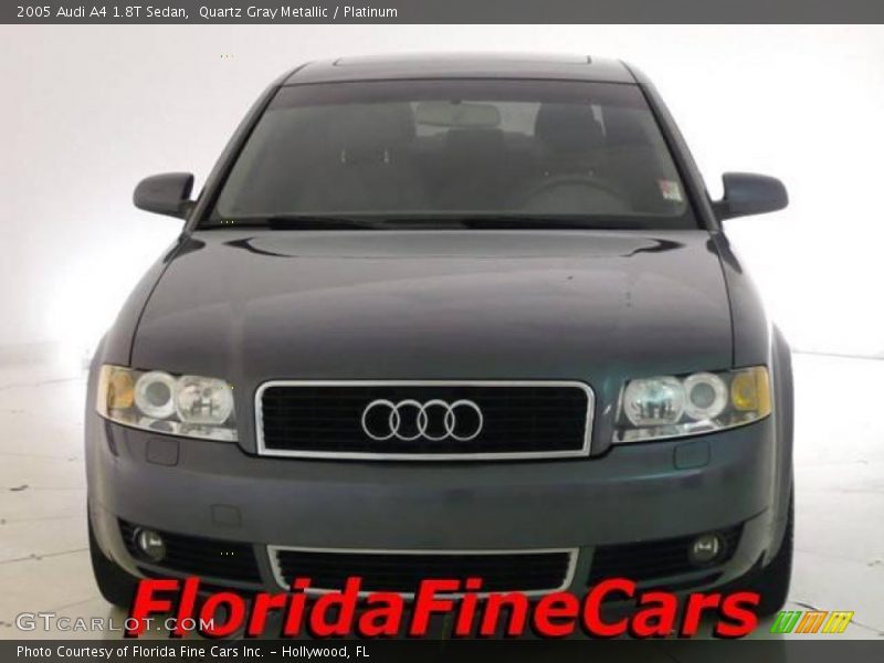 Quartz Gray Metallic / Platinum 2005 Audi A4 1.8T Sedan