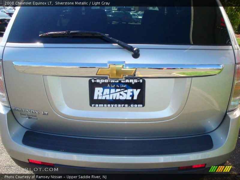 Silverstone Metallic / Light Gray 2008 Chevrolet Equinox LT