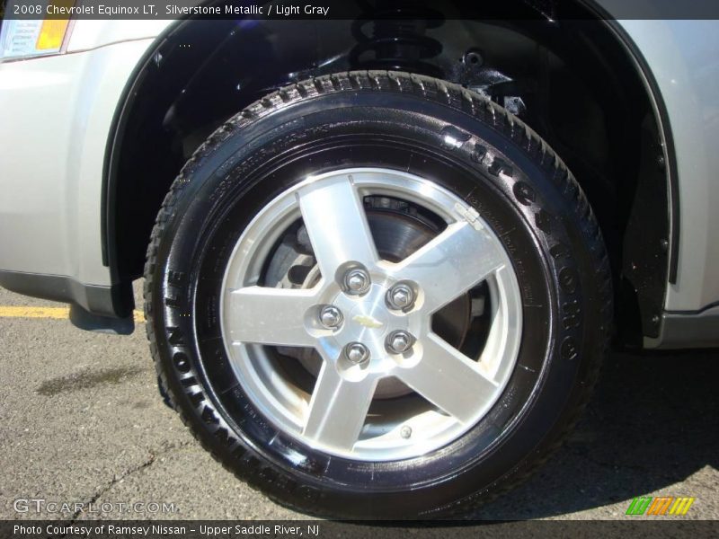 Silverstone Metallic / Light Gray 2008 Chevrolet Equinox LT