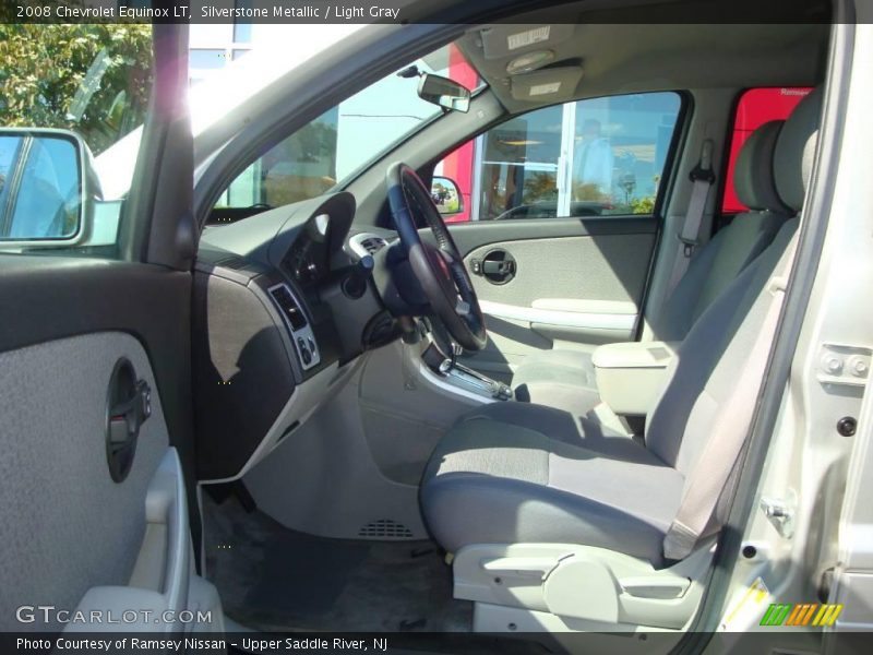Silverstone Metallic / Light Gray 2008 Chevrolet Equinox LT