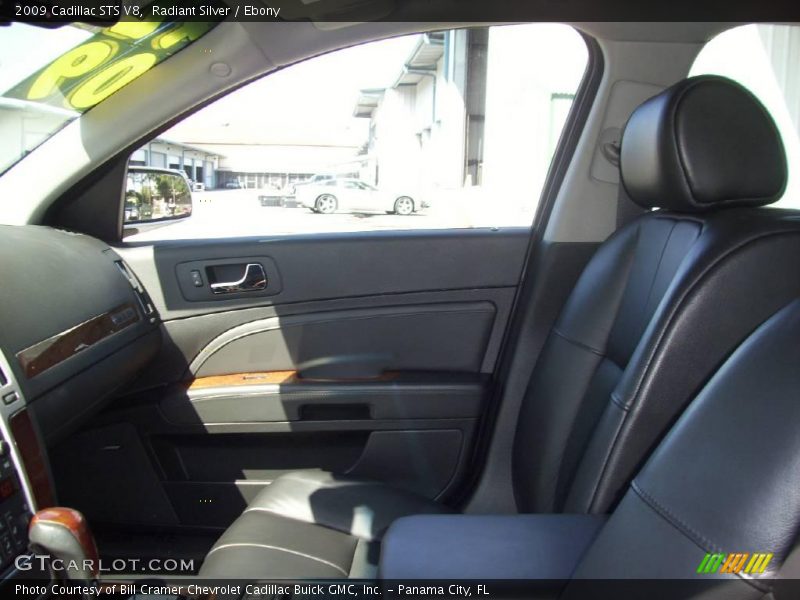 Radiant Silver / Ebony 2009 Cadillac STS V8