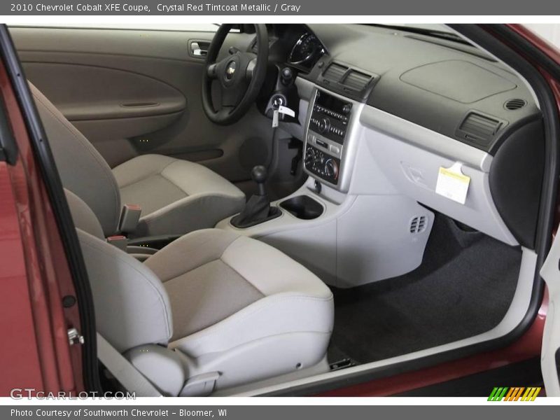 Crystal Red Tintcoat Metallic / Gray 2010 Chevrolet Cobalt XFE Coupe
