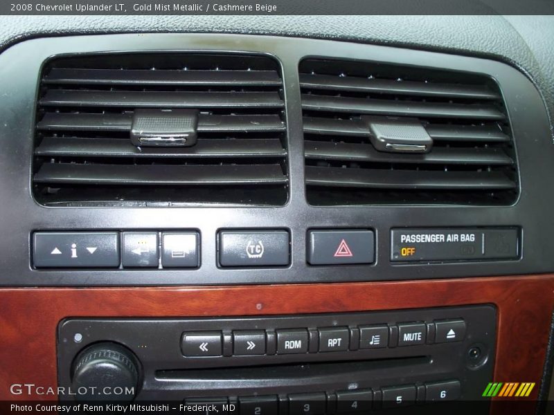 Gold Mist Metallic / Cashmere Beige 2008 Chevrolet Uplander LT