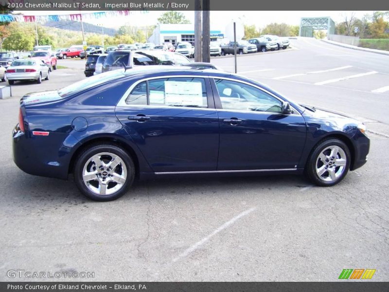 Imperial Blue Metallic / Ebony 2010 Chevrolet Malibu LT Sedan