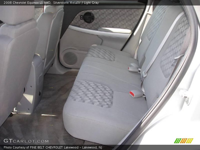 Silverstone Metallic / Light Gray 2008 Chevrolet Equinox LS AWD