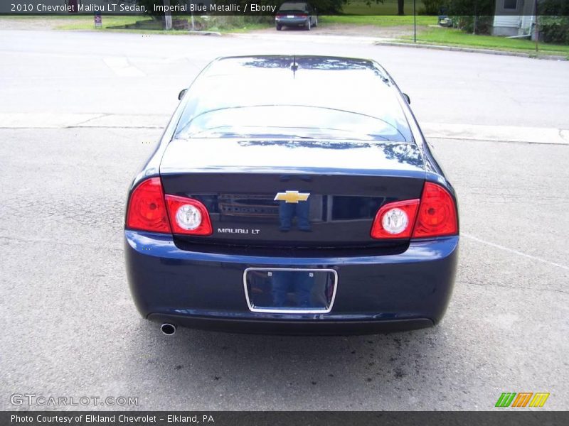 Imperial Blue Metallic / Ebony 2010 Chevrolet Malibu LT Sedan