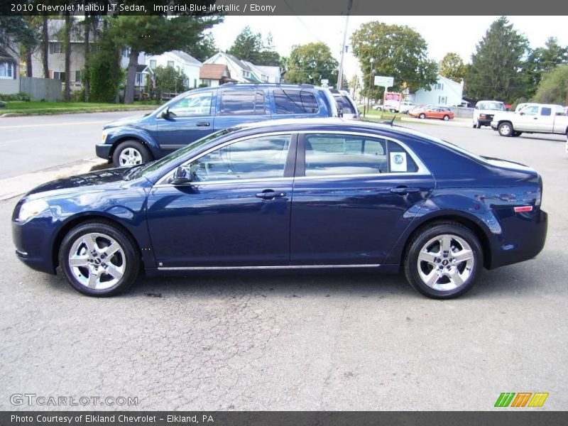 Imperial Blue Metallic / Ebony 2010 Chevrolet Malibu LT Sedan