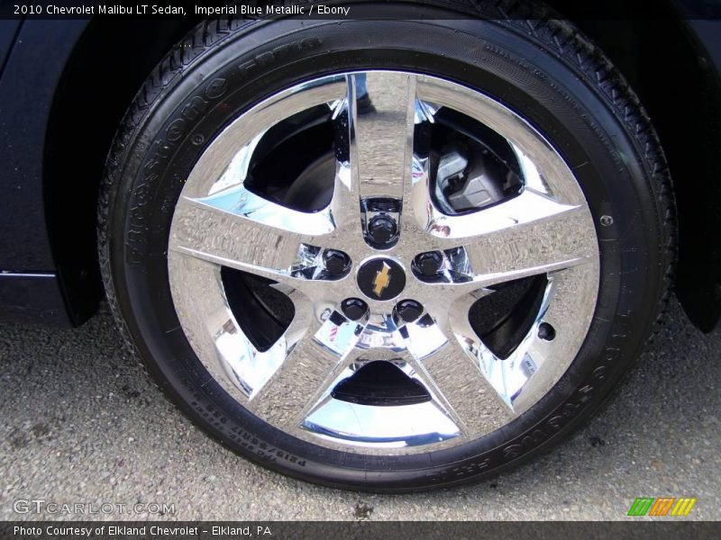 Imperial Blue Metallic / Ebony 2010 Chevrolet Malibu LT Sedan