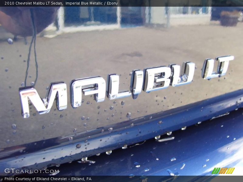 Imperial Blue Metallic / Ebony 2010 Chevrolet Malibu LT Sedan
