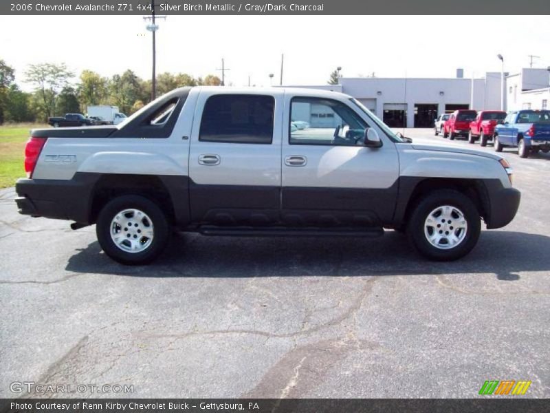 Silver Birch Metallic / Gray/Dark Charcoal 2006 Chevrolet Avalanche Z71 4x4