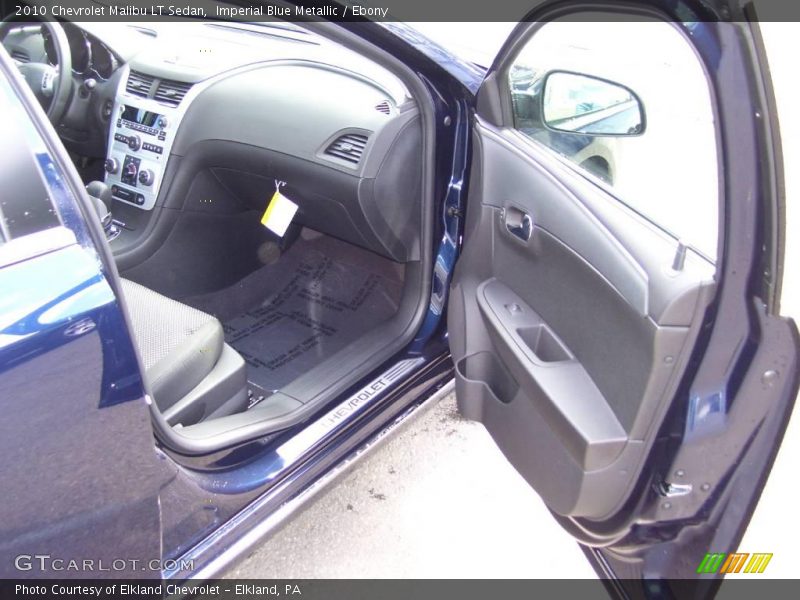 Imperial Blue Metallic / Ebony 2010 Chevrolet Malibu LT Sedan