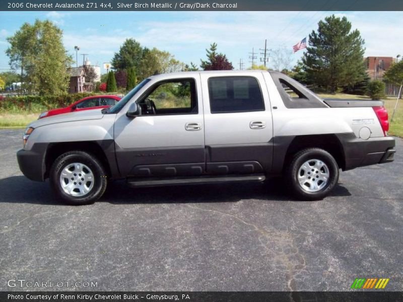 Silver Birch Metallic / Gray/Dark Charcoal 2006 Chevrolet Avalanche Z71 4x4