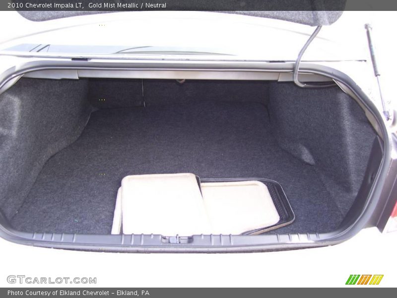 Gold Mist Metallic / Neutral 2010 Chevrolet Impala LT