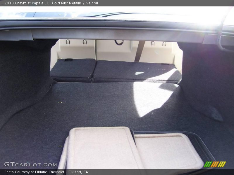 Gold Mist Metallic / Neutral 2010 Chevrolet Impala LT