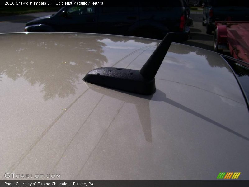 Gold Mist Metallic / Neutral 2010 Chevrolet Impala LT