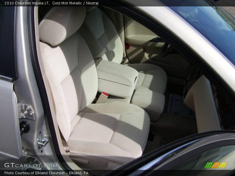 Gold Mist Metallic / Neutral 2010 Chevrolet Impala LT